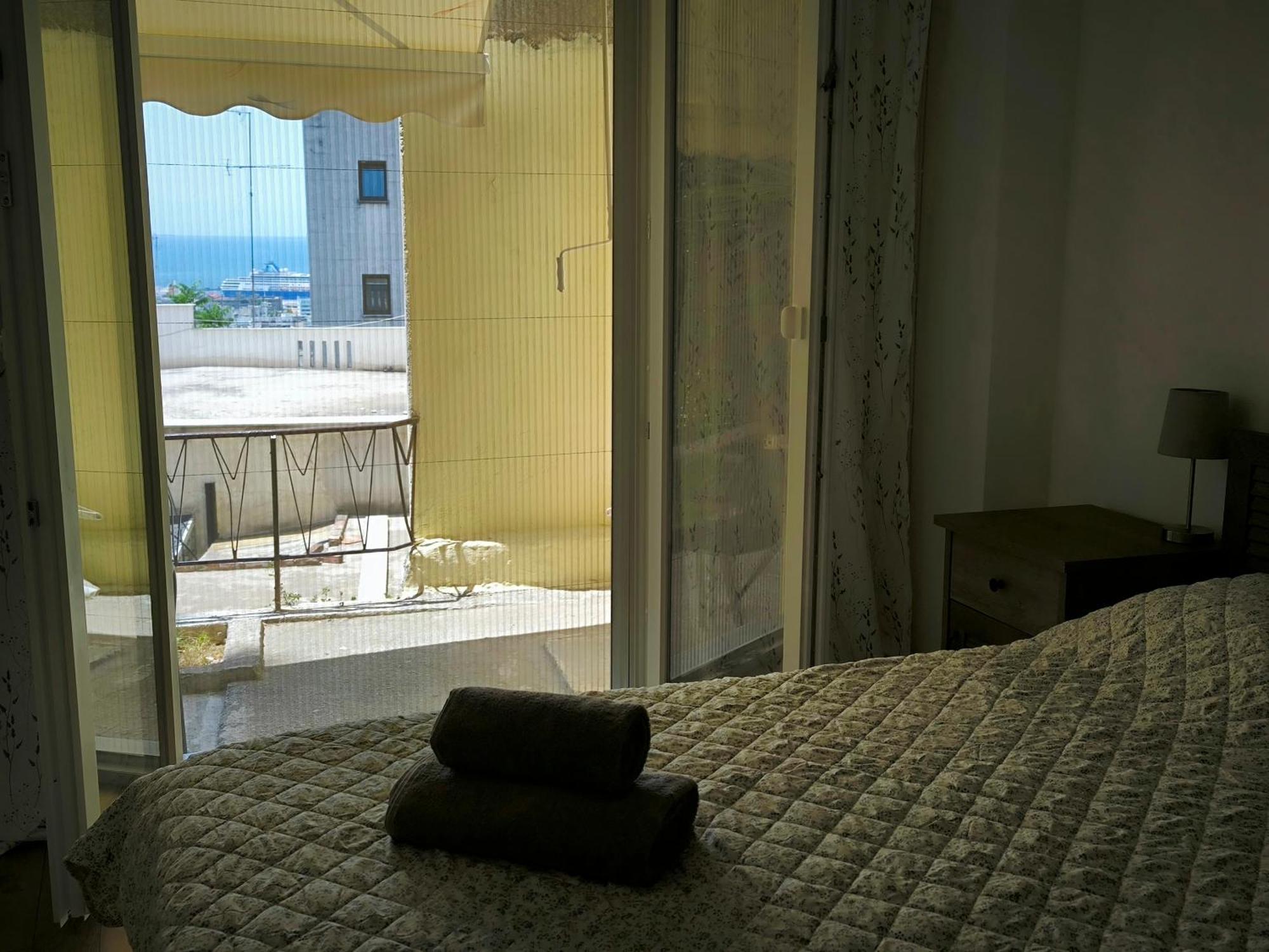 Port View, Veranda, 80 Sqm, Spacious Place For 6 테살로니키 외부 사진
